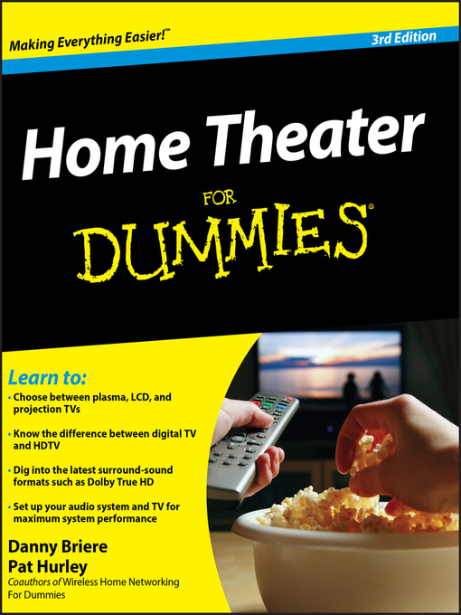 Title details for Home Theater For Dummies® by Danny Briere - Available